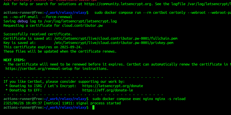 Production-Ready Reverse Proxy: Автоматизация Nginx и SSL с GitHub Actions